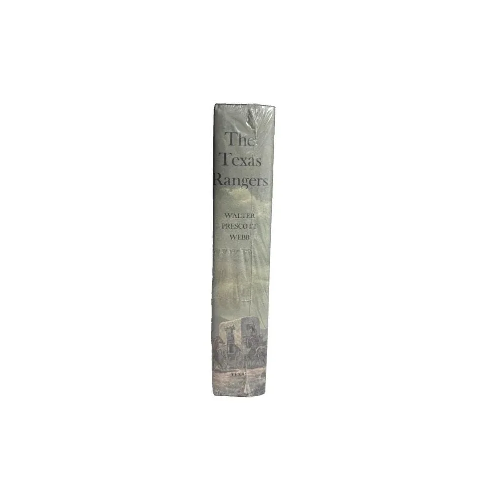 The Texas Rangers Walter by Prescott Webb Vintage Hardcover Shrink Wrapped Mint‎